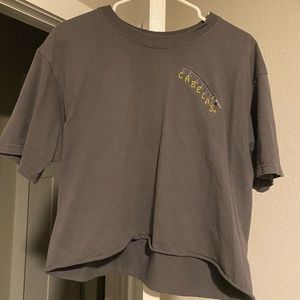 Cabellas cropped t-shirt